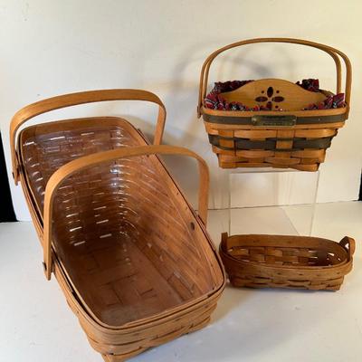 Lot 227 Longaberger Baskets