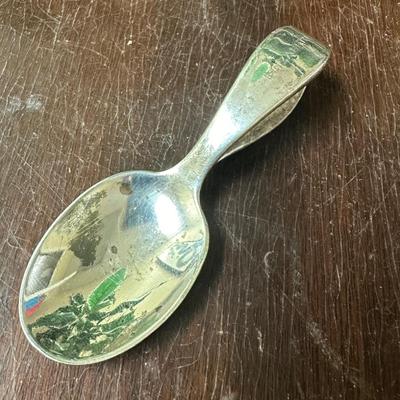 Tiffany and co. Sterling Baby spoon engraved Elizabeth