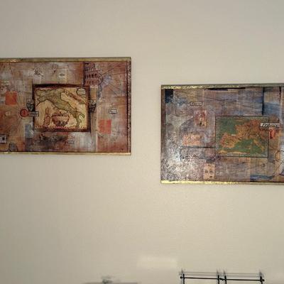 Lot 234. Pair of Wall Prints 36"x24"