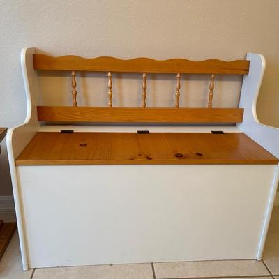 Lot 236. Storage Bench