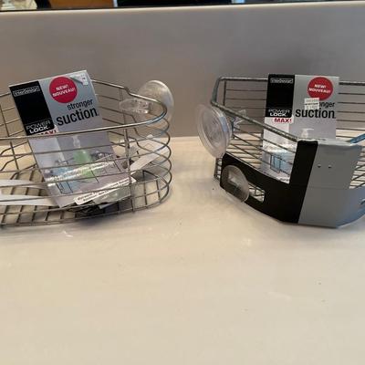 Lot 239. Suction Shower Metal Baskets