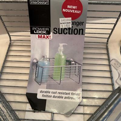 Lot 239. Suction Shower Metal Baskets
