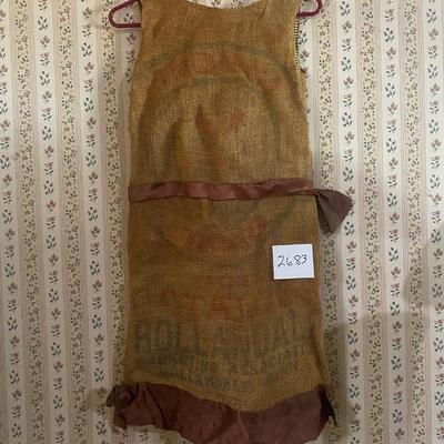 Vintage Potato Sack Dress