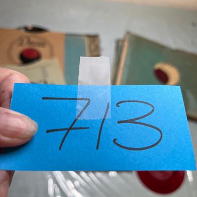 Lot 713 Records Assorted