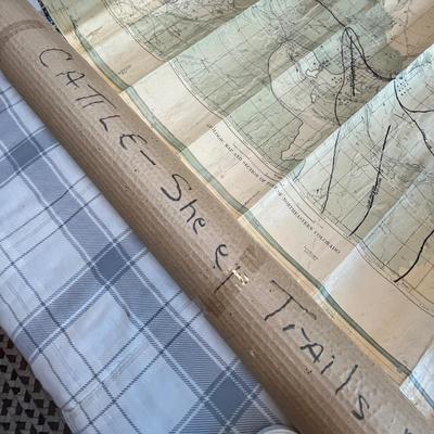 Lot 714 Vintage maps