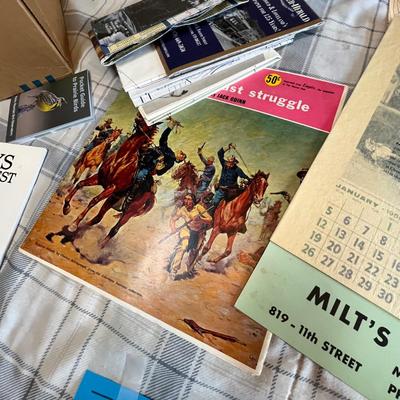 Lot 717 Lot of calendars