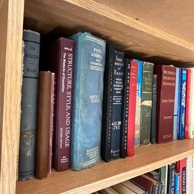 Lot 719 Books on engineering