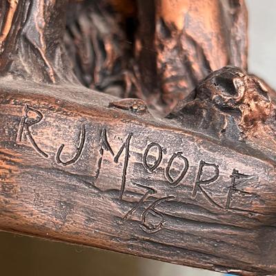 Lot 722 Plaster sculpture