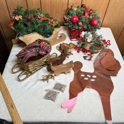 Lot 732 Christmas greenery & other