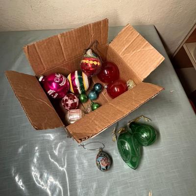 Lot 739 Antique Ornaments