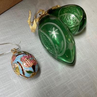 Lot 739 Antique Ornaments