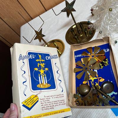 Lot 741 Vintage Christmas decor