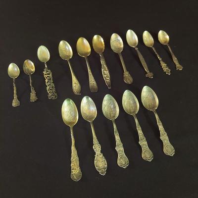 Sterling Silver Souvenir Spoons (DR-BBL)