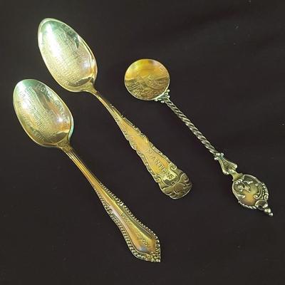 Sterling Silver Souvenir Spoons (DR-BBL)