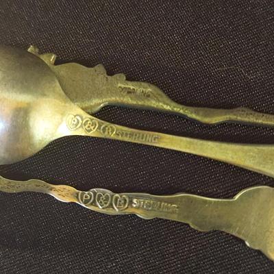 Sterling Silver Souvenir Spoons (DR-BBL)