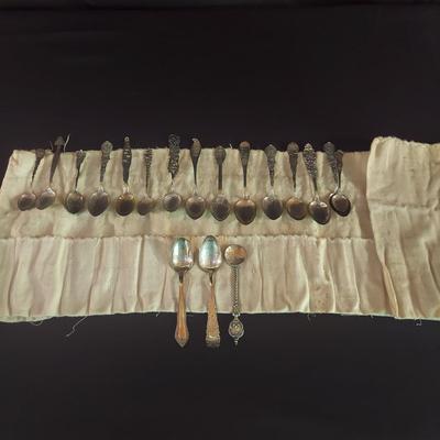 Sterling Silver Souvenir Spoons (DR-BBL)