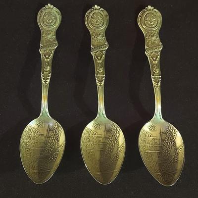 Sterling Silver Souvenir Spoons (DR-BBL)