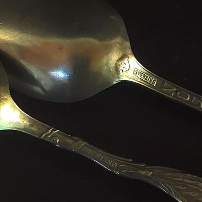 Sterling Silver Souvenir Spoons (DR-BBL)