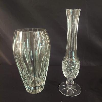 Waterford Crystal Mantel Clock, Vase and More (DR-BBL)