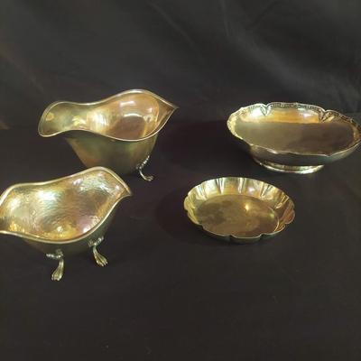 Sterling Silver Claw Footed Serving Dishes and More (DR-BBL)