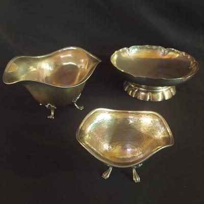 Sterling Silver Claw Footed Serving Dishes and More (DR-BBL)