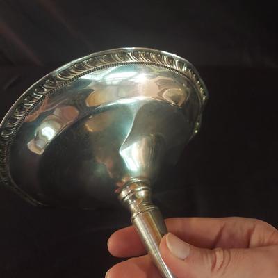 Three Sterling Silver Pedestal Dishes (DR-BBL)