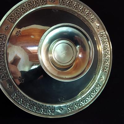 Three Sterling Silver Pedestal Dishes (DR-BBL)
