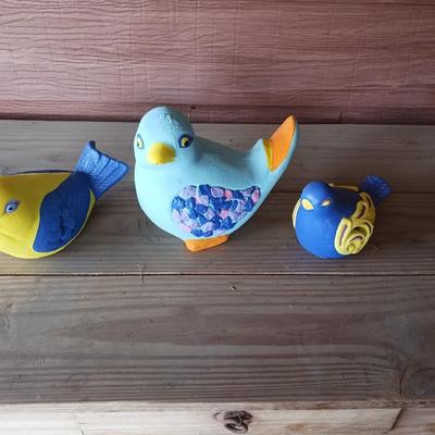 3 CONCRETE? BIRDS