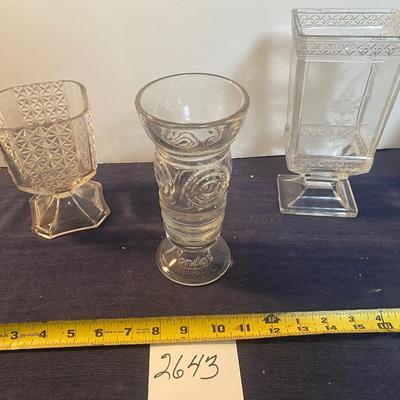 Vintage Sundae Glass, Depression Glass and More