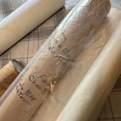 Lot 751 Vintage maps