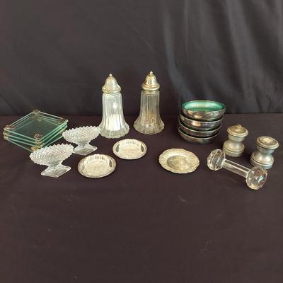 Glass and Silver Servingware (DR-BBL)
