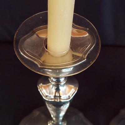 Sterling Silver Candlesticks and Bud Vases (DR-BBL)