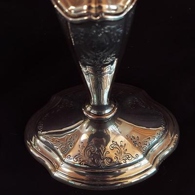 Sterling Silver Candlesticks and Bud Vases (DR-BBL)