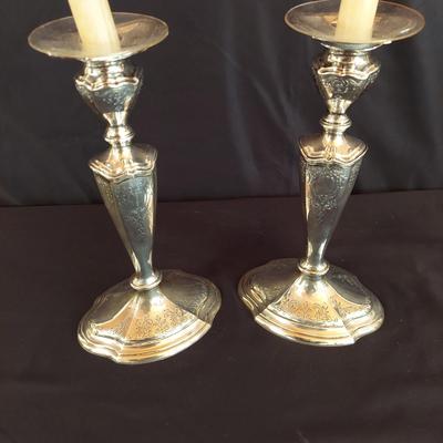 Sterling Silver Candlesticks and Bud Vases (DR-BBL)