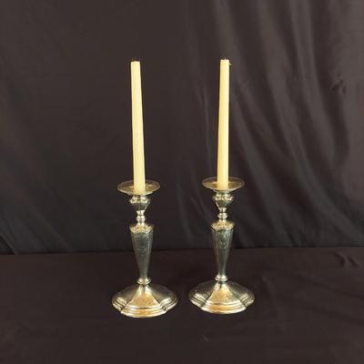 Sterling Silver Candlesticks and Bud Vases (DR-BBL)