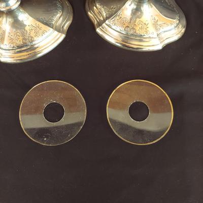 Sterling Silver Candlesticks and Bud Vases (DR-BBL)