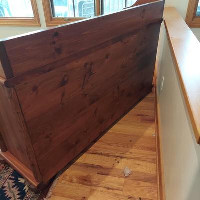 Custom Built Log Cabin Style Buffet by Lang Hornthal (DR-BBL)