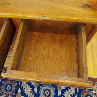 Custom Built Log Cabin Style Buffet by Lang Hornthal (DR-BBL)