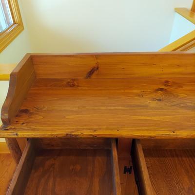 Custom Built Log Cabin Style Buffet by Lang Hornthal (DR-BBL)