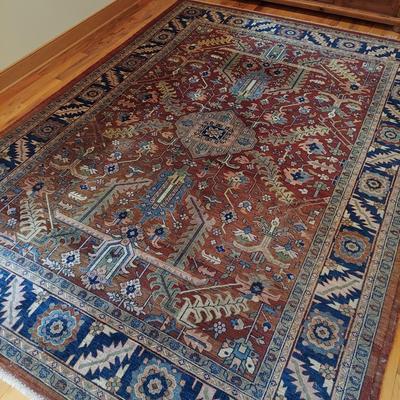 Pande Cameron Wool 12’ x 8’ Area Rug (DR-BBL)