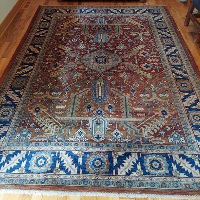 Pande Cameron Wool 12’ x 8’ Area Rug (DR-BBL)