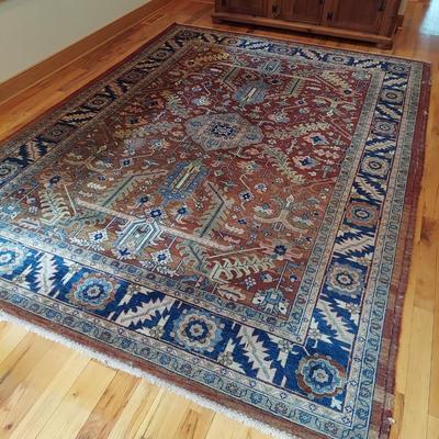 Pande Cameron Wool 12’ x 8’ Area Rug (DR-BBL)