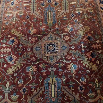 Pande Cameron Wool 12’ x 8’ Area Rug (DR-BBL)