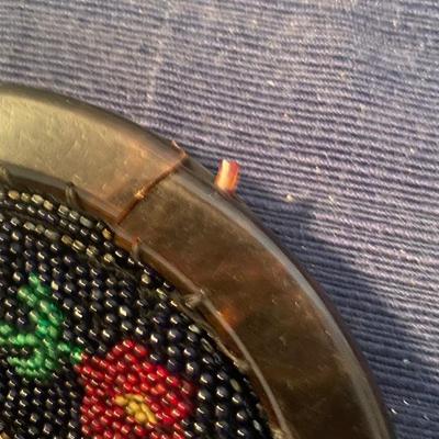 Vintage Glass Beaded Purse