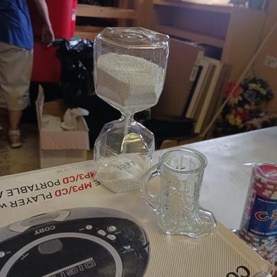 COBY MP3/CD PLAYER, POKER CHIPS, DECKS OF CARDS AND MORE