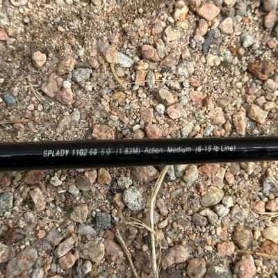 4 FISHING POLES WITH REELS