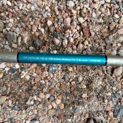 4 FISHING POLES WITH REELS