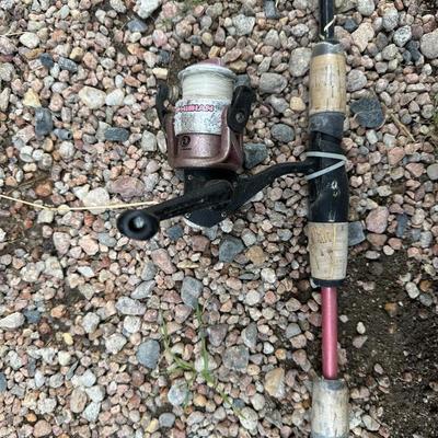 4 MORE FISHING POLES WITH REELS