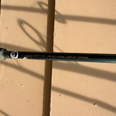 A VARIETY OF FISHING POLES