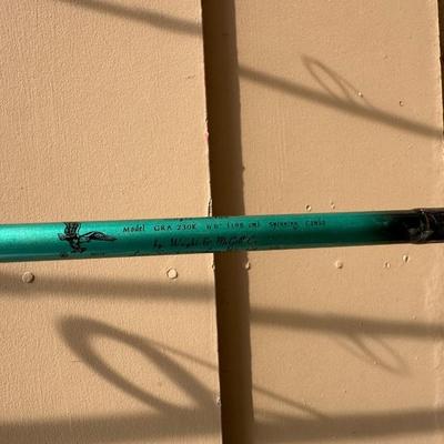 A VARIETY OF FISHING POLES